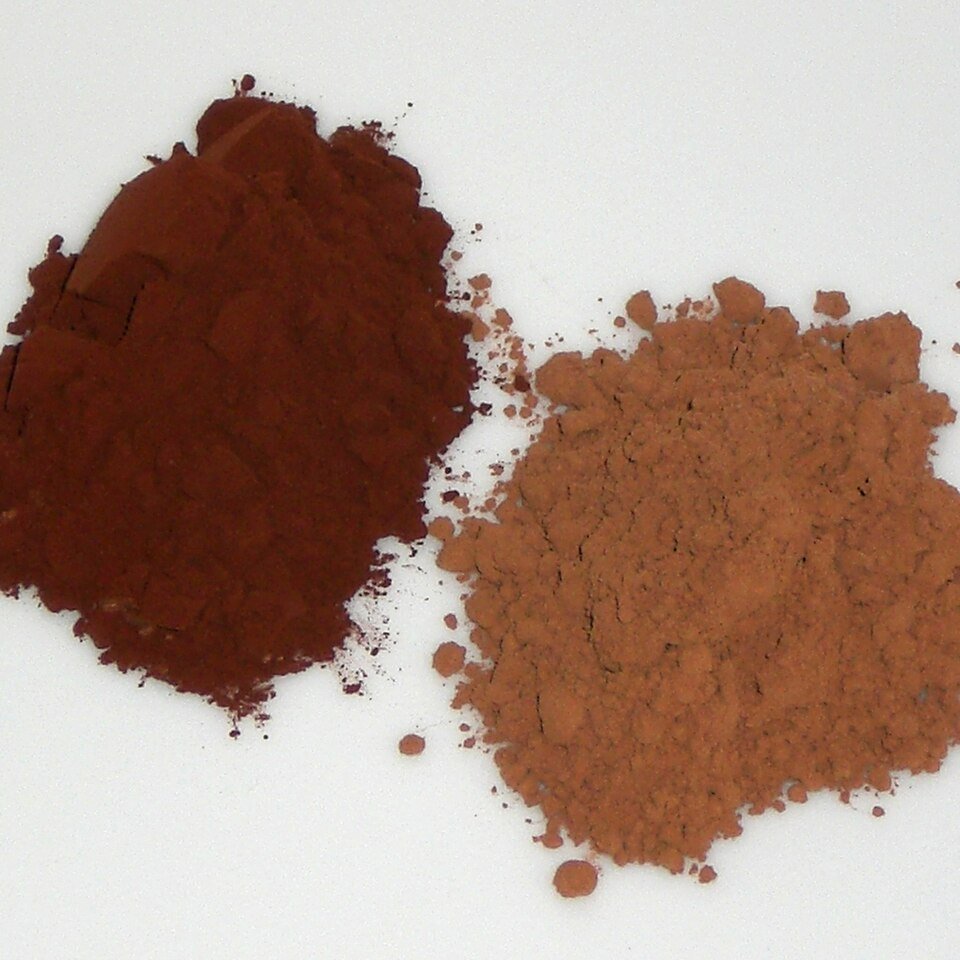 Cocoa powder varieties